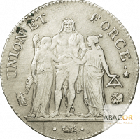 5 Francs Union et Force du Directoire
