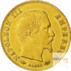 5 Francs Or Napoléon III Tête Nue