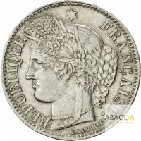 50 Cent Argent Cérès IIème République