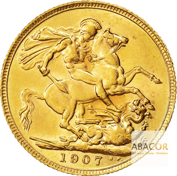 Souverain Or Edouard VII