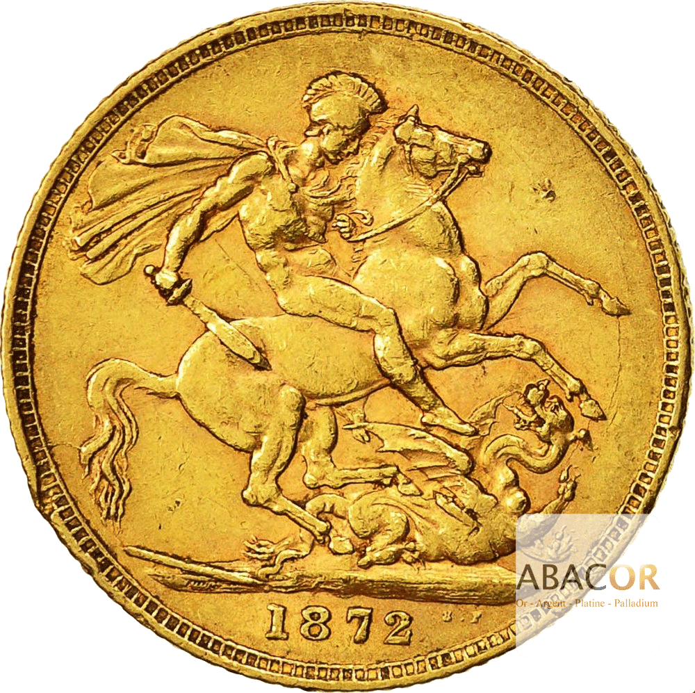 Souverain Or Victoria Jeune Saint-Georges