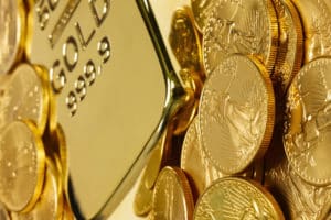 Gold Ingot and Coins